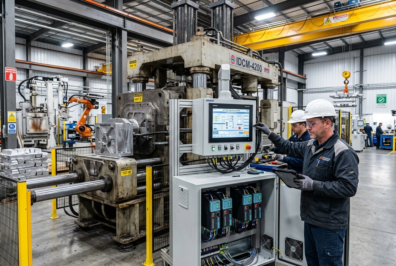 Die Casting Machine Retrofitting Services - GS Machine Automation